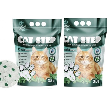 Cat Step Crystal Fresh Mint 2 x 3,8 l