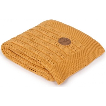 Ceba baby Pletená dětská deka Rybí kost PERU