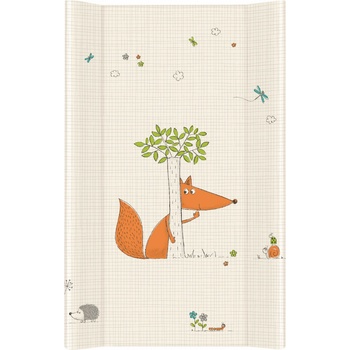 Ceba Baby podložka s tvrdou deskou Liška ecru 80 x 50