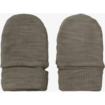 CeLaVi Dvouvrstvé rukavice ze 100% merino vlny khaki Dusky Green