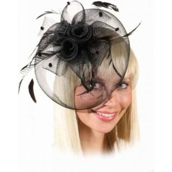 čelenka se zásuvným hřebenem Černá