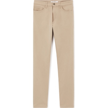 Celio Slim kalhoty Jofive pánské krémová