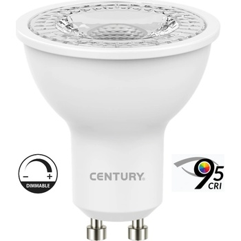 CENTURY DSD-063830, LED žárovka GU10 6W, 3000K, Ra95