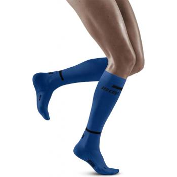 CEP dámské běžecké kompresní podkolenky 4.0 blue