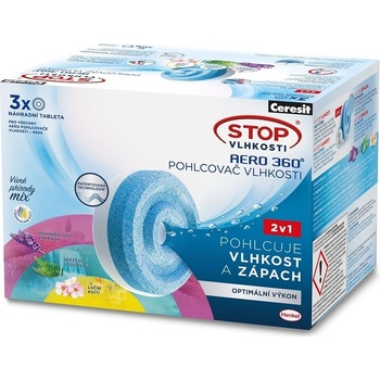 Ceresit Stop vlhkosti Aero 360° náhradní tablety 3 x 450g