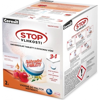 Ceresit Stop vlhkosti Pearl náhradní tablety 2 x 300 g energické ovoce