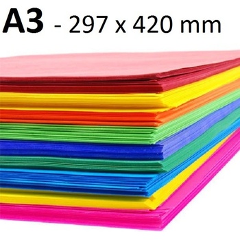 Černý kreslící karton 180 g/m2 kladívková čtvrtka černá A3 50 ks černé čtvrtky