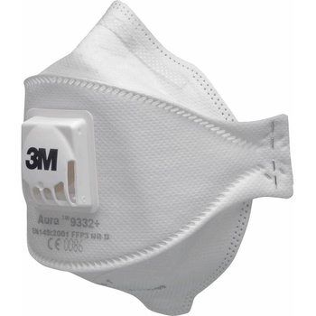 Cerva 3M 9332+ Skládací respirátor FFP3 s ventilkem