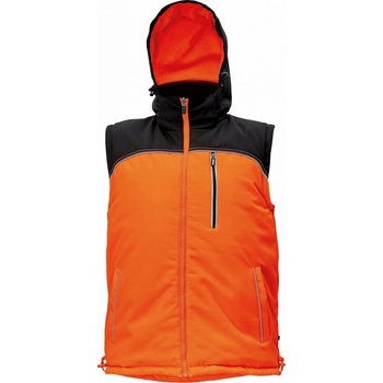 Cerva Knoxfield LADY oboustranná vesta antracit/červená