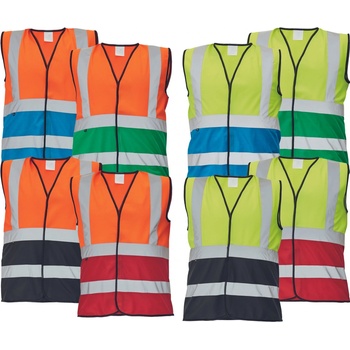 Cerva LYNX DUO vesta žlutá/zelená