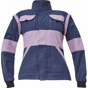 Cerva MAX NEO LADY Pracovní montérková bunda 2v1 navy / sv.fialová