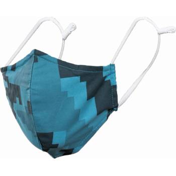 Cerva NEURUM CAMOUFLAGE Bavlněná rouška petrolejová