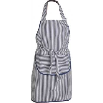 Cerva Pracovní zástěra VENUS s náprsenkou modro-bílá