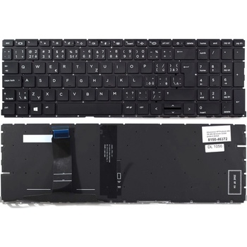 česká klávesnice HP Probook 450 455 G8 G9 G10, 650 655 G8 G9 CZ/SK podsvit
