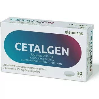 CETALGEN POR 500MG/200MG TBL FLM 20 II