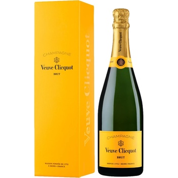 Champagne Veuve Clicquot Brut Yellow Label 12% 0,75 l (karton)