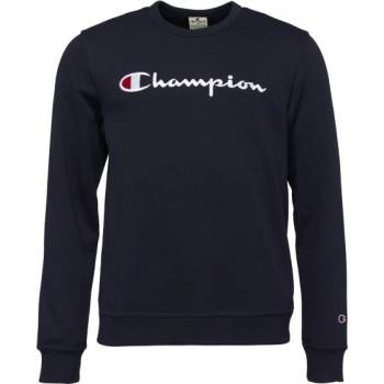 Champion SCRIPT SHOP mikina tmavě modrá