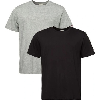 Champion TWIN SET SCRIPT SHOP pánské tričko šedá