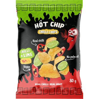 Chipsy Hot-Chip Chilli & Lime 80 g