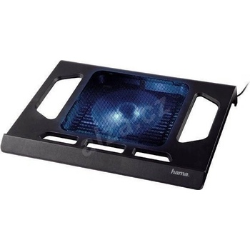 Chladící podložka pod notebook HAMA pro notebook chladící, černý (53070)