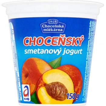 Choceňská mlékárna Choceňský smetanový jogurt broskev 150 g