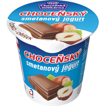 Choceňská mlékárna Choceňský smetanový jogurt čoko-oříšek 150 g