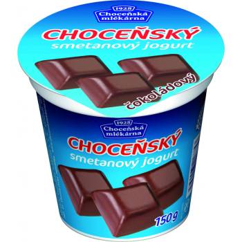 Choceňská mlékárna Choceňský smetanový jogurt čokoláda 150 g