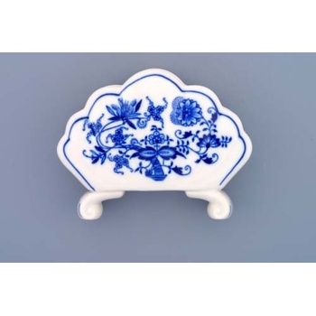 Cibulák stojánek na ubrousky 13 cm originální cibulákový porcelán Dubí, cibulový vzor,