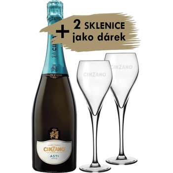 Cinzano Asti D.O.C.G. 7% 0,75 l (holá láhev)