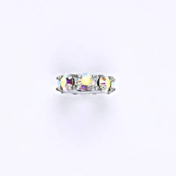 Čištín Korálek 36939730 Stříbrný se swarovski AB krystal P 1371
