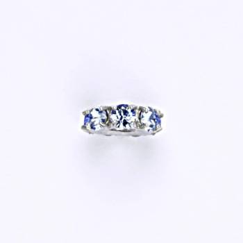 Čištín Korálek 36939763 Stříbrný se swarovski light saphire krystal P 1371