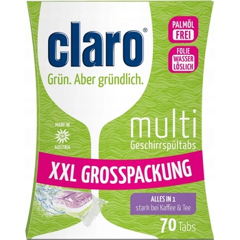 Claro Multi All in 1 Tablety do myčky nádobí 70 ks