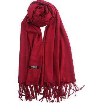 Classic Scarf kašmírová jemná šála červená