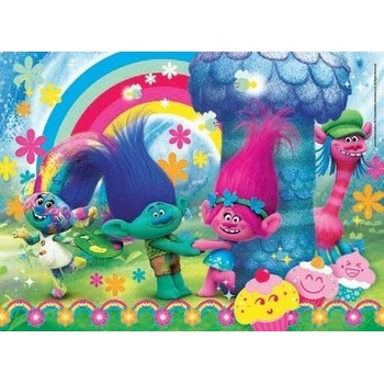Clementoni 07335 Trolls 180 dílků