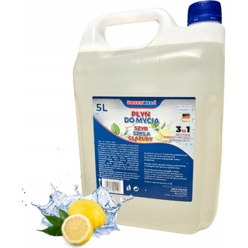 Clin Čistící prostředek na sklo citron náplň 4 l