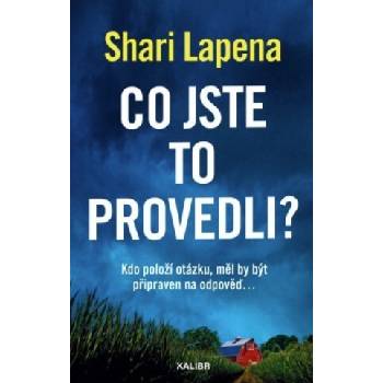 Co jste to provedli?