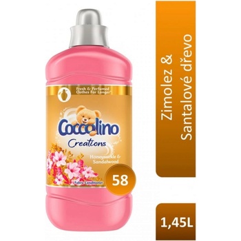 Coccolino Creations Honeysuckle & Sandalwood aviváž 58 PD 1,45 l