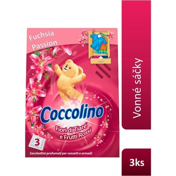Coccolino vonné sáčky do skříně Tiaré 3 ks