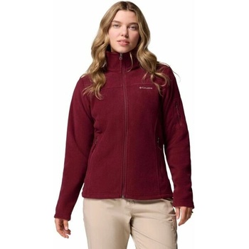 Columbia FAST TREK II JACKET dámská flísová mikina vínová