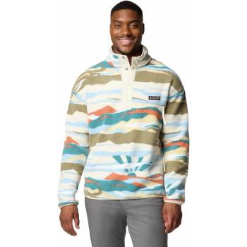 Columbia Helvetia II Printed Half Snap fleece M 2098461191 chalk rogue valley
