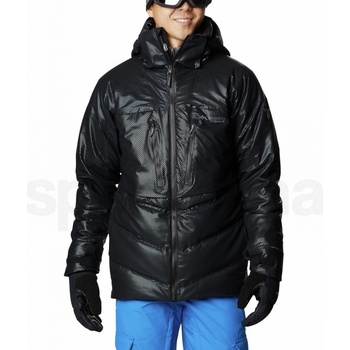 Columbia Powder Keg Black Dot Down Jacket M černá