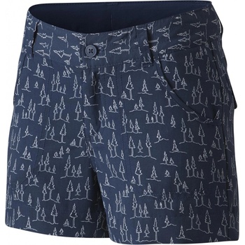 Columbia Silver Ridge Printed short blue