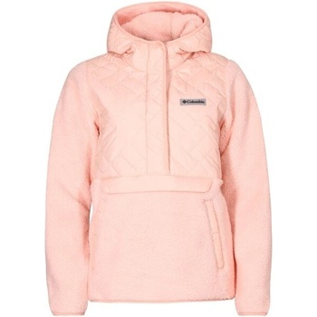 Columbia SWEET VIEW FLEECE hooded PULLOVER dámská mikina růžová