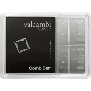 Combi Bar Valcambi SA Švýcarsko stříbrný slitek 100x1 g