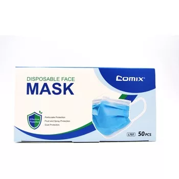 Comix rouška z netkané textilie 3-vrstvá L707 50 ks