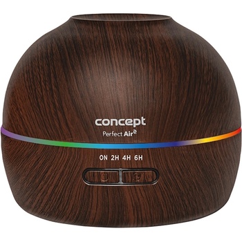 Concept ZV1006 Perfect Air Wood 2 v 1 aroma difuzér tmavě hnědý