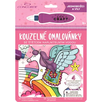 Concorde Kosmické dobrodružství kouzelné omalovánky