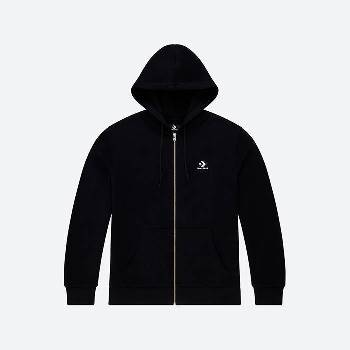 Converse Embroidered star chevron full zip Hoodie bb 10019922-A01 černá