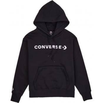 Converse mikina EMBROIDEred fleece HOODI černá