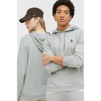 Converse mikina s kapucí melanžová šedá